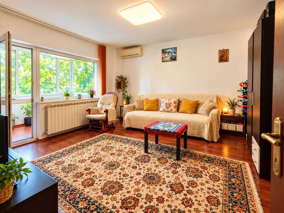 Urgent Direct proprietar vand apartament spațios cu 2 camere ultracentral în Otopeni Strada Floare de Cais, zonă liniștită, cu verdeață și acces rapid