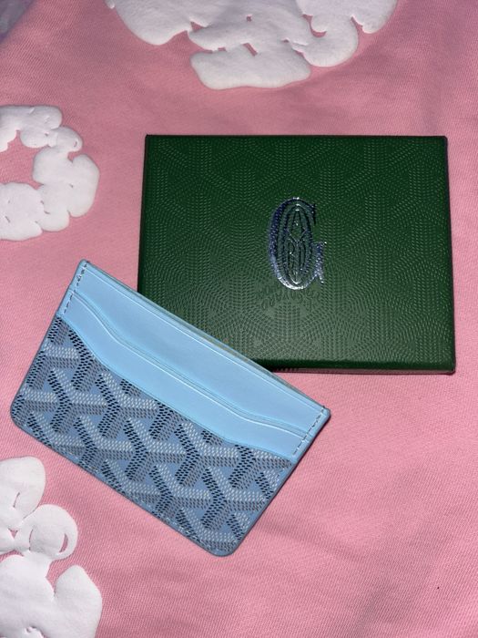 Card Holder Goyard (Baby Blue)