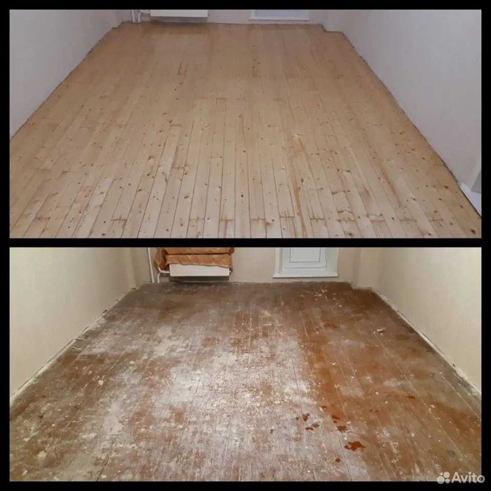 Циклёвка, шлифовка паркетных полов. Реставрация | Shlifovka pol parket