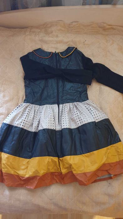 Детска Рокля Junona от промазана кожа, размер 116