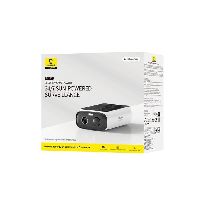 Охранителна соларна камера - Baseus S1 Lite