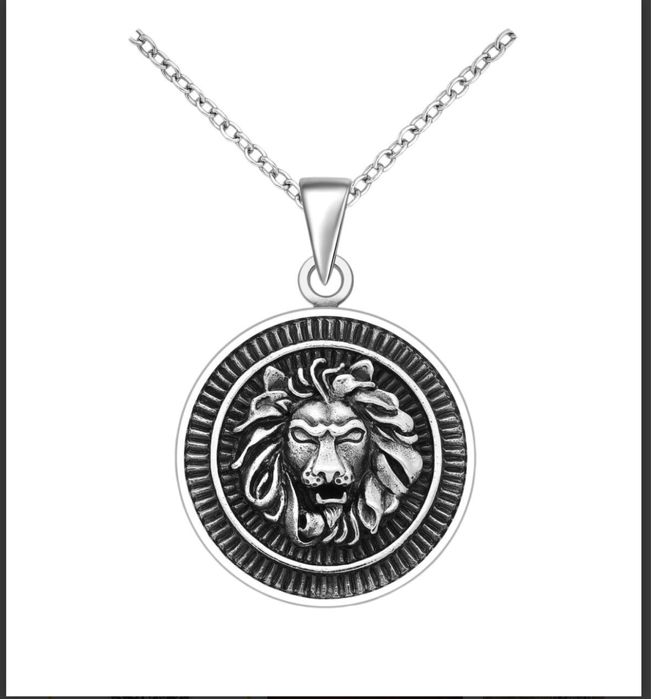 Pandantiv din argint 925, model Leu - 6.7g