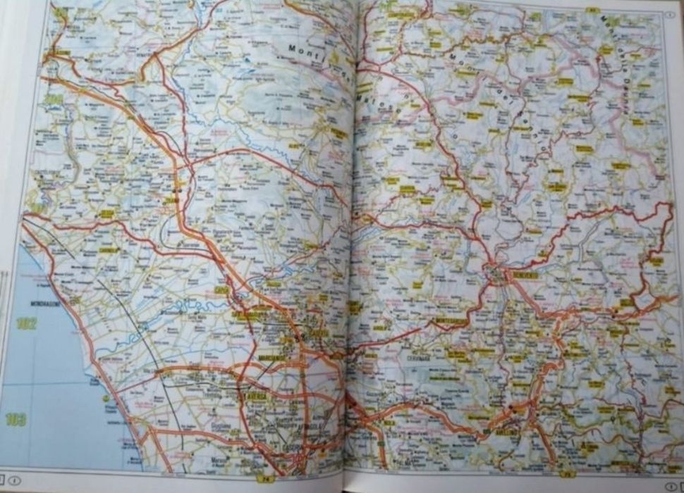 Atlas rutier Europa