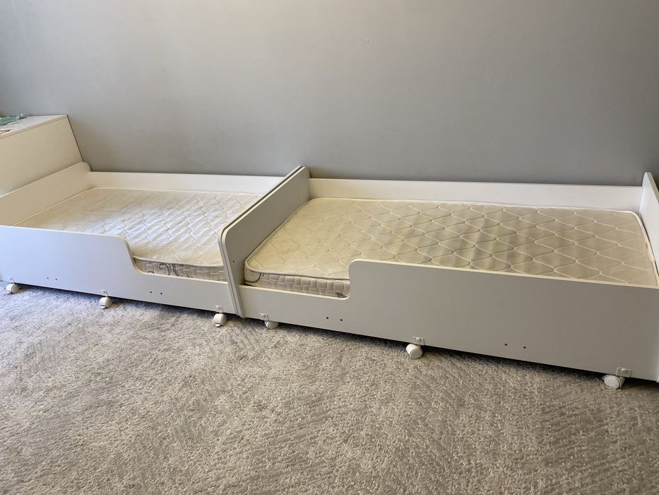 детский кровать с матрасом