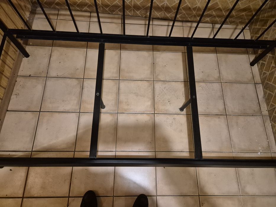 Метално легло, тръбна мебел 2.00/1.00