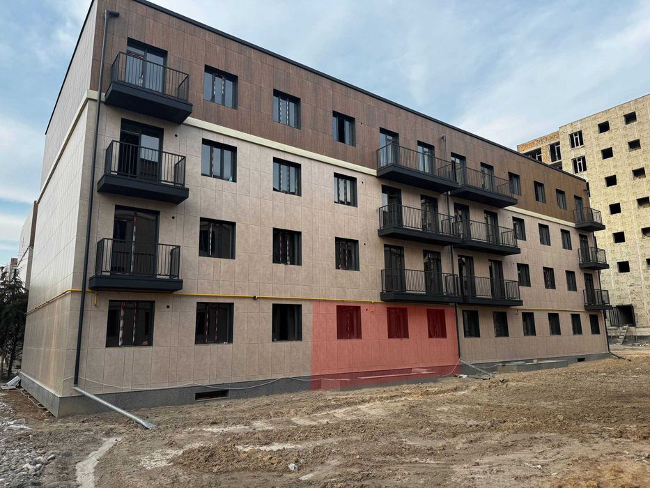 Продаётся новая 3-комнатная квартира 3/1/4 каробка | Sabzavot City