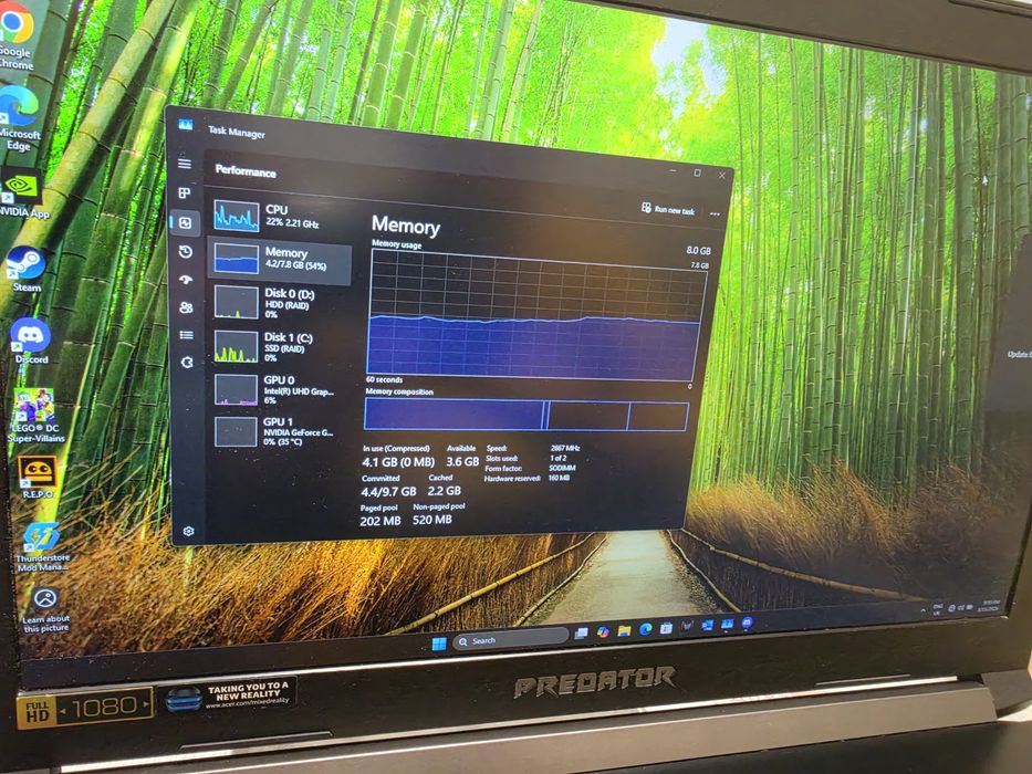ASUS  Predator 300. 17.3 inc.