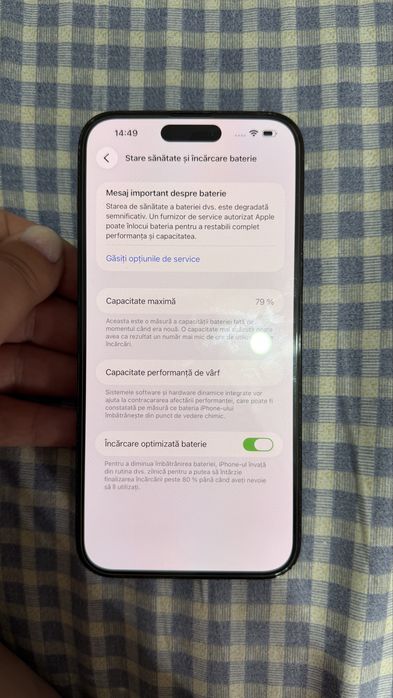 Iphone 14 pro max 512gb 79% NU SCHIMB!!