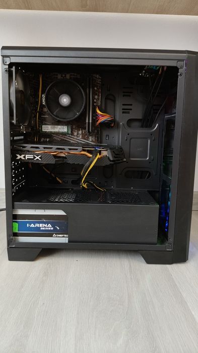 Pc gaming Rx 580 8gb/Ryzen 3 4100/16gb ram Gta V Fortnite Cs 2