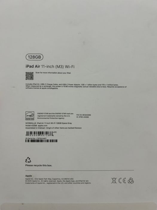 Продам новый Ipad Air 11