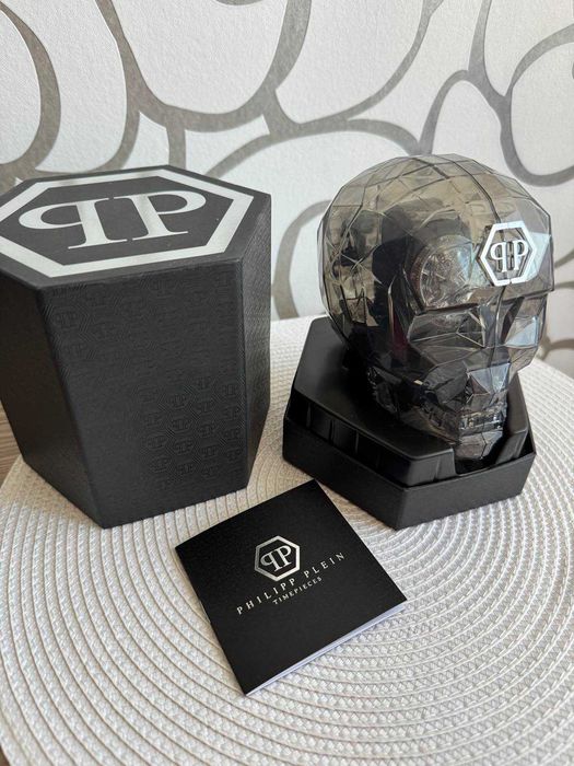 PHILIPP PLEIN Nobile Chronograph watch- черен часовник, IP покритие