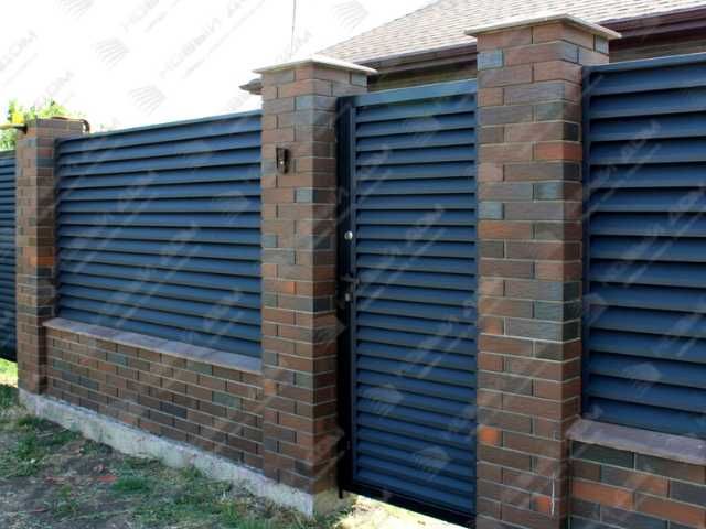 Забор жалюзи от производителя