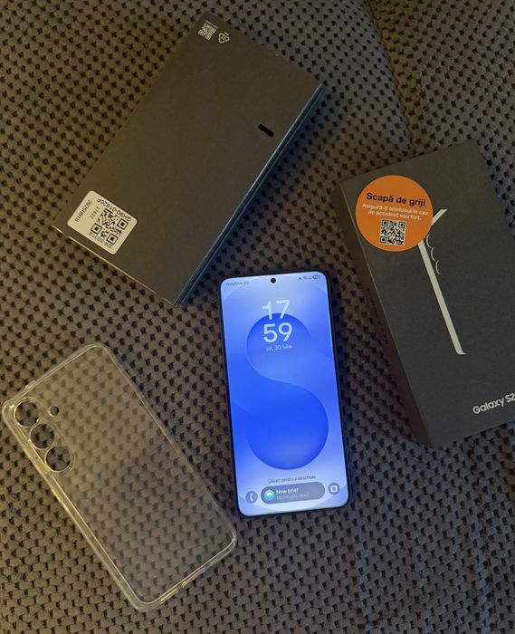 Telefon mobil Samsung Galaxy S25, Dual SIM, 12GB RAM, 128GB, 5G, Navy