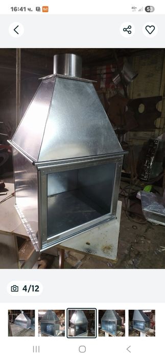 Шапки за комин производство