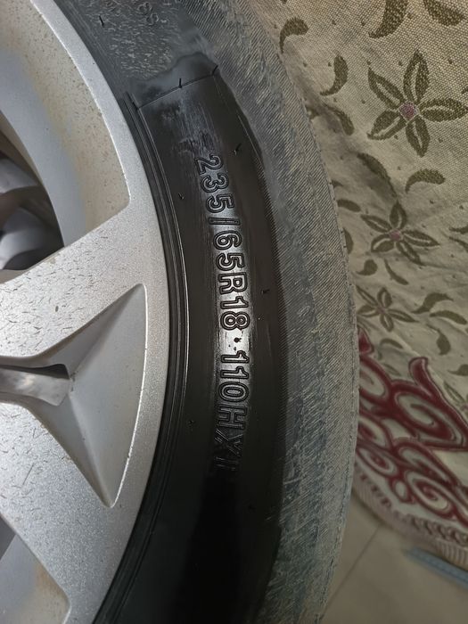 Продам диски с летними шинами