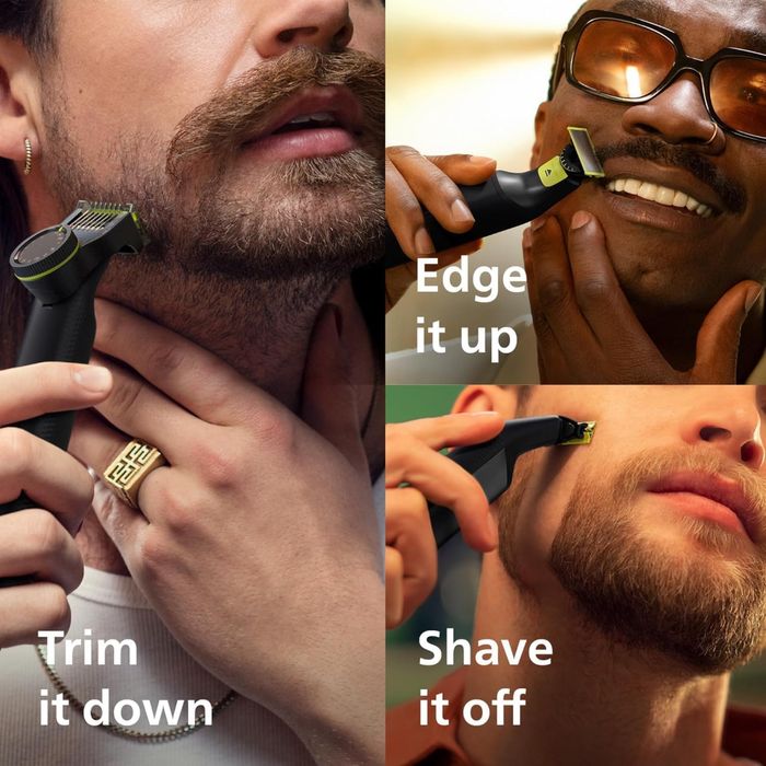 Триммер Philips OneBlade Pro QP6542/15 360 Триммер для Лица и Тела