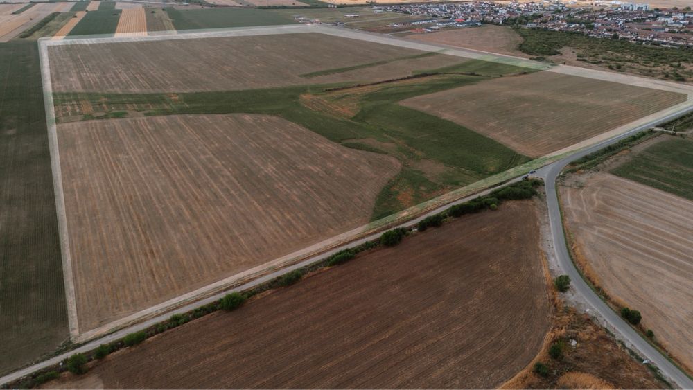 Teren 37.3 ha pentru dezvoltare imobiliara