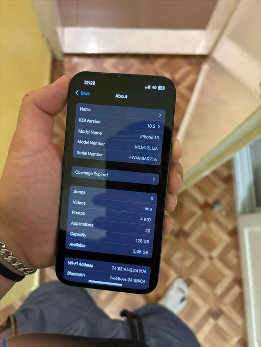 Iphone 13 midnight