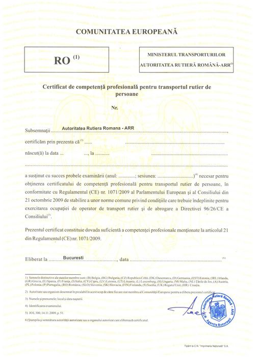 Înființare SRL în Transport. Manager Transport Marfă & Persoane