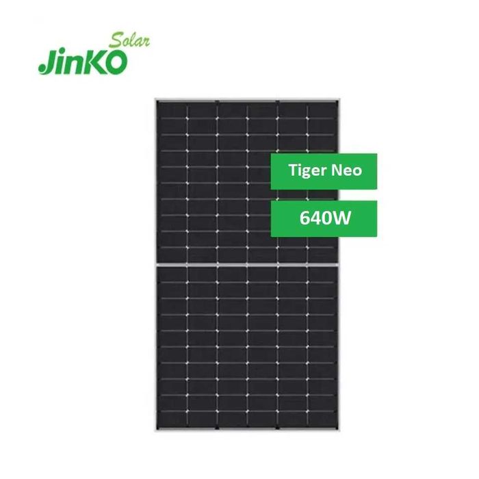 Panouri fotovoltaice bifaciale Jinko Tiger Neo 640W - JKM640N-66HL4M-BDV