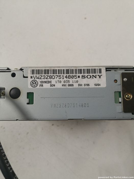 Magazie Cd Volkswagen Touran (1T1, 1T2) [ 2003 - 2010 ] Oem 1T0035110