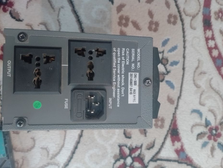 ИБП Crown CMU-500.
Не включается. Продаю на запчасти или под ремонт.
Ц