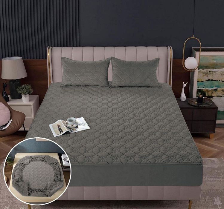 Husa pat Topper groasa 3 piese