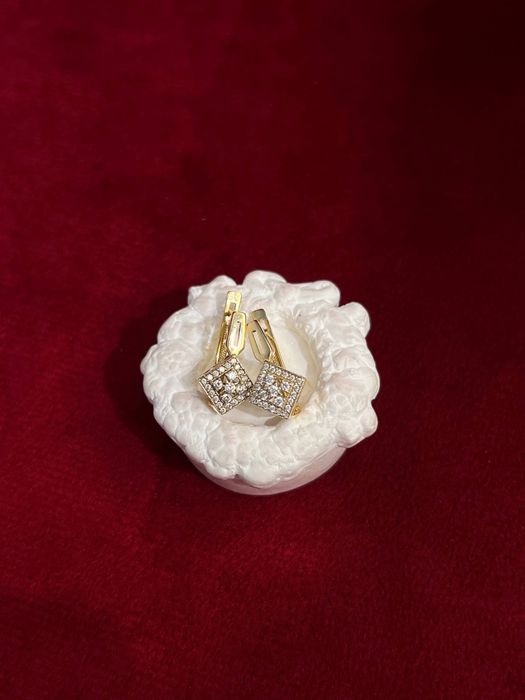 Золотые серьги/BariBarShop/0•0•24