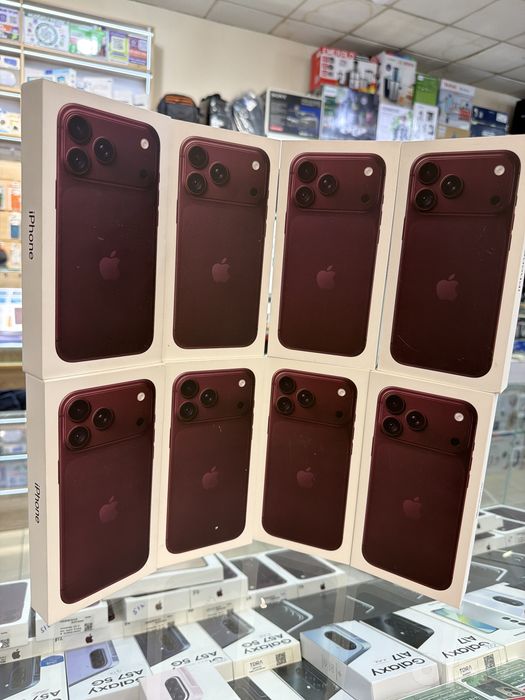 Iphone 18 pro max 256/512 burgundy