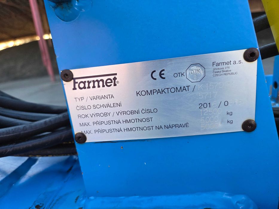 Combinator Farmet Kompaktomat K1570 , putin folosit