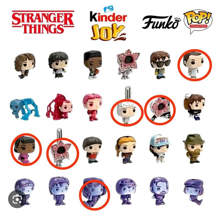 Обменяю фигурку kinder joy stranger things
