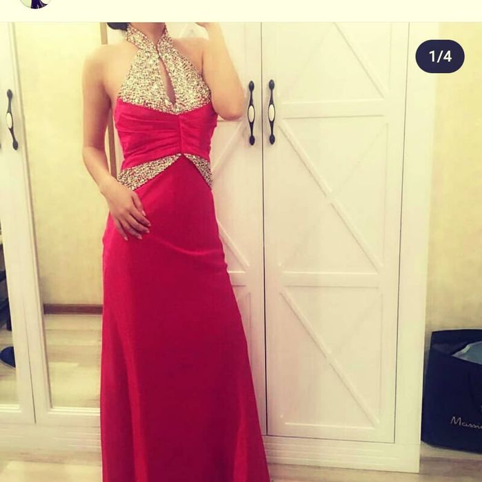 Новое нарядное платье за полцены