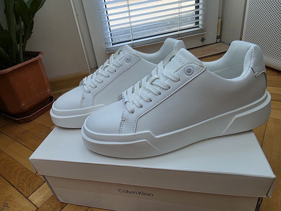 Сникърси Calvin Klein Chunky Cupsole LaceUp BT Leather