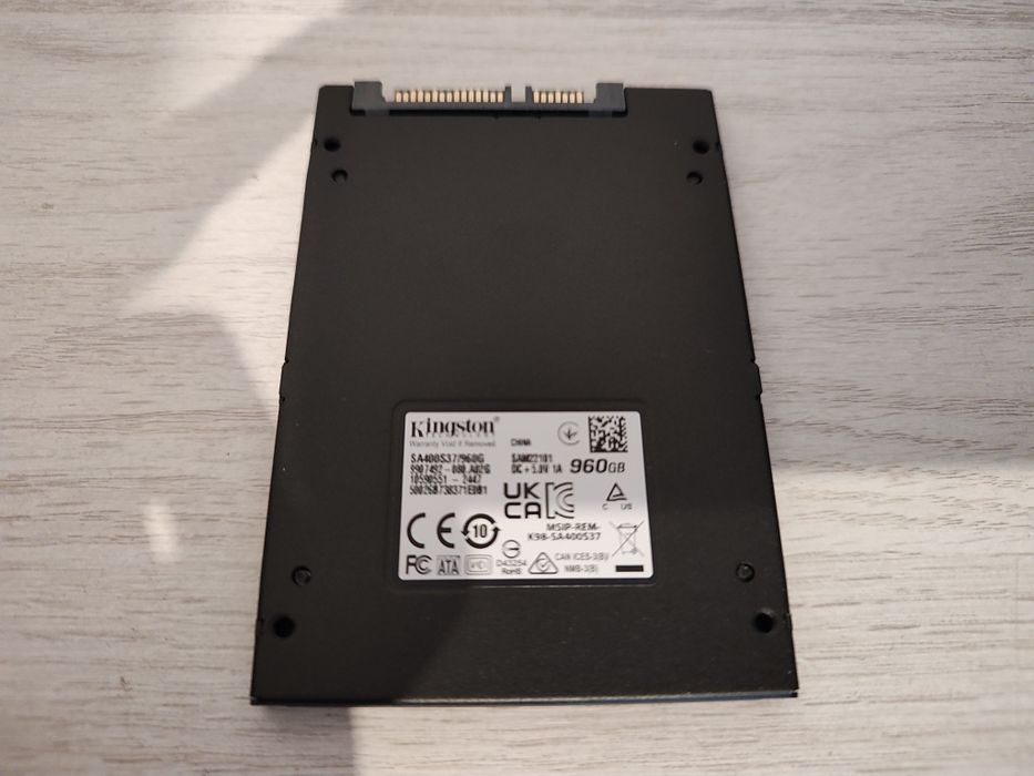 SSD 960 GB Kingston 100% sănătate ca nou