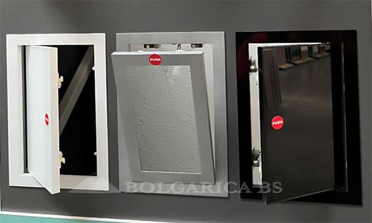 Ревизионни клапи, врати и решетки за ревизионни отвори и вентилация