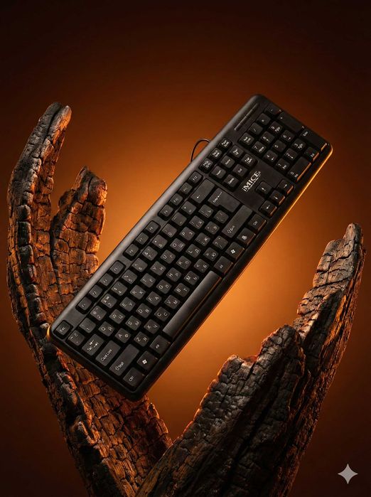 Klaviatura IMICE K-816 | Yangi | 3 dona qoldi | Bir sizni qaritadi