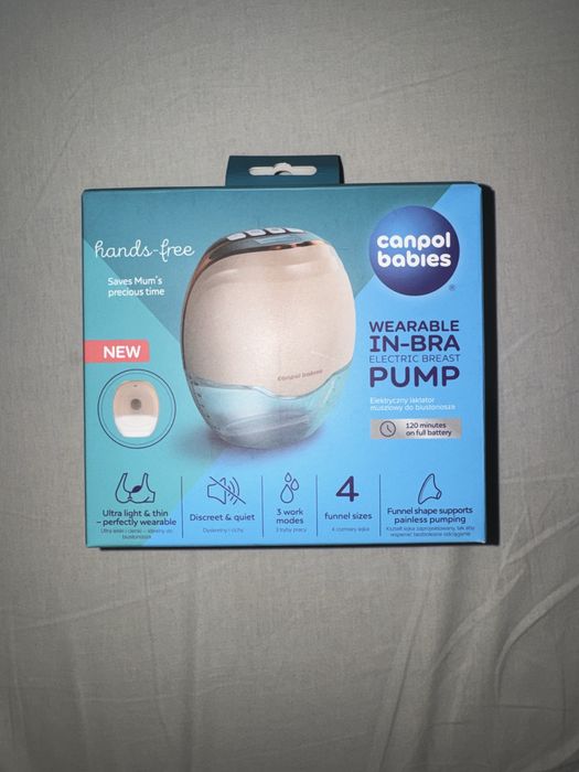 Електрическа помпа за кърма Canpol - Hands-Free