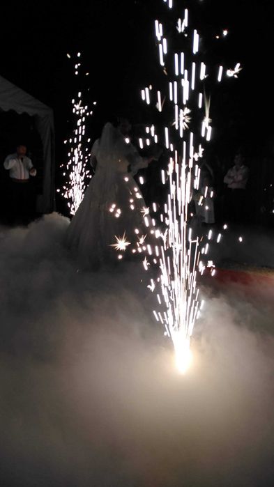 Fum greu nunta Lemonade bar Vata de zahar