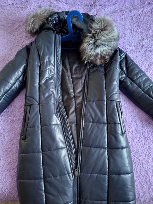Пальто зимне теплое