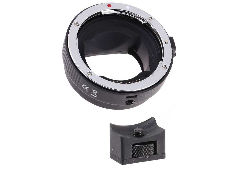 Автофокусен адаптер FOTGA Ring EF-NEX Canon Lens to Sony E mount + Гар