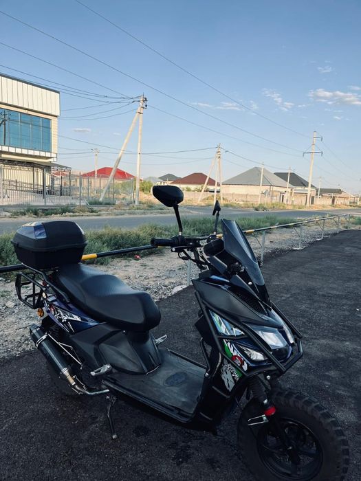 Кентау,самурай мопед