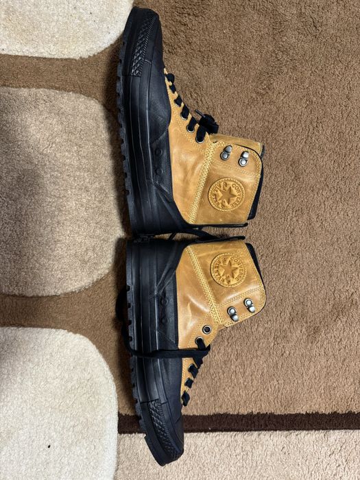 Ghete Converse piele, 42,5, waterproof, nepurtate