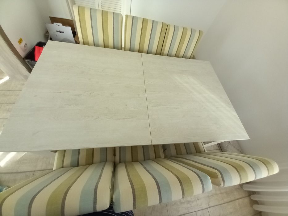 Masa cu scaune (+ huse scaune)