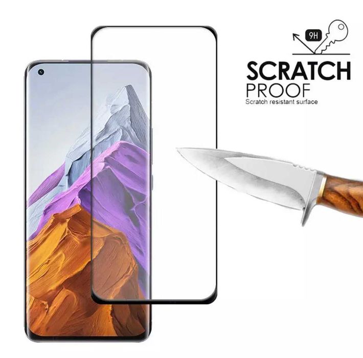 Folie CURBATA din sticla Full Glue pentru Xiaomi Mi 10 / Xiaomi Mi 11