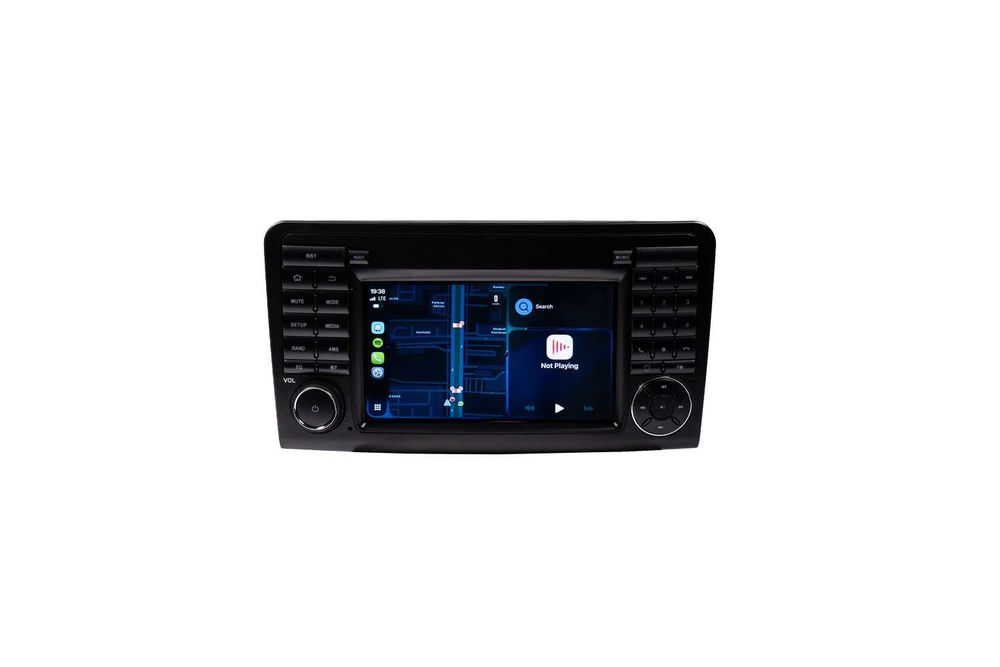 Navigatie Mercedes ML W164 Android 15 , Apple Carplay , Android Auto + Camera Marsarier