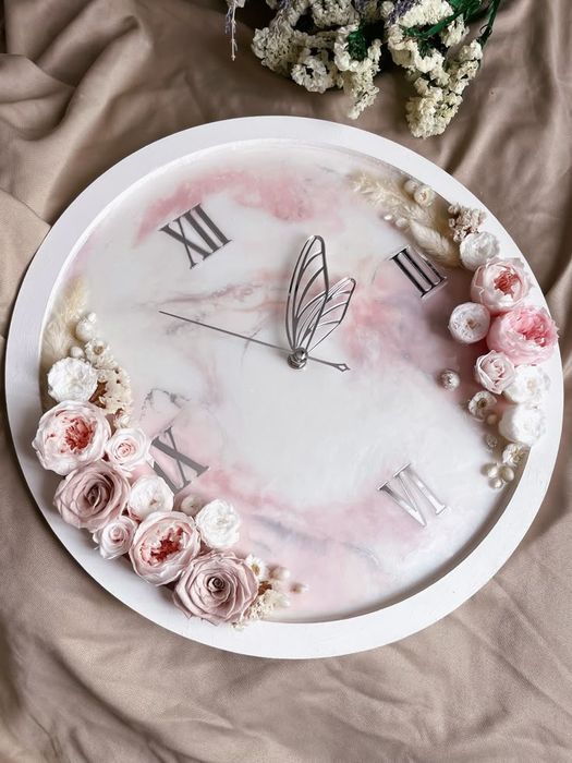 Resin Art, Epoxy smoladan yasalgan soat va kartinkalar