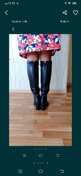 Сапоги новые весна осень