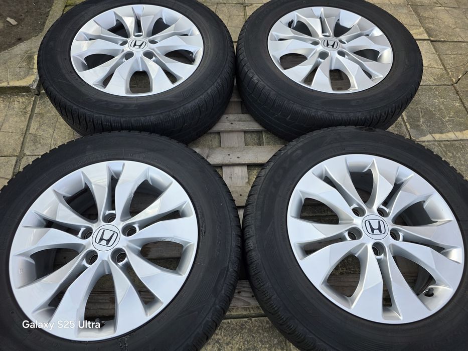 Лети джанти 17ки 5х114.3 Honda + зимни гуми 225/65/17 Toyo