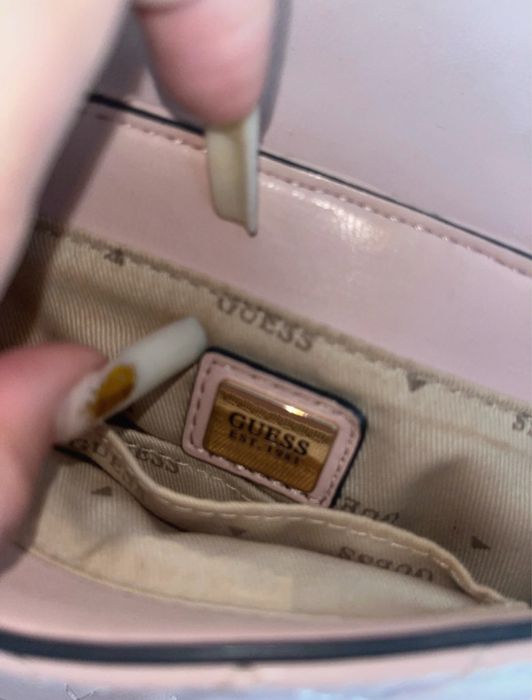 Geanta guess roz originala