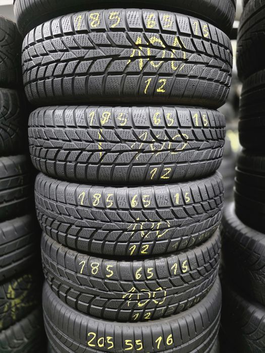 4x 185/65/15 M+S HANKOOK Stare excelenta